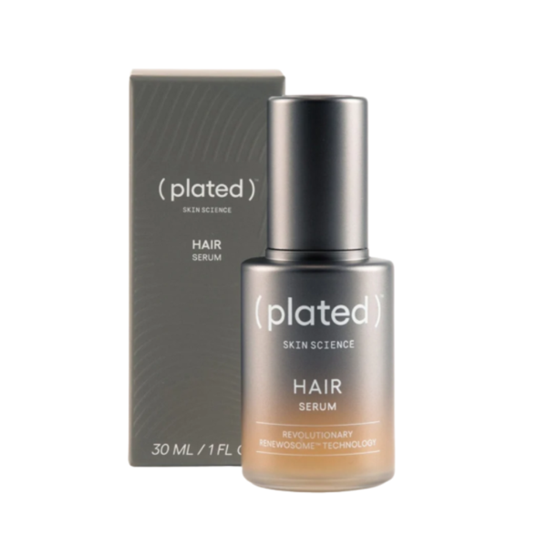 Plated hair serum